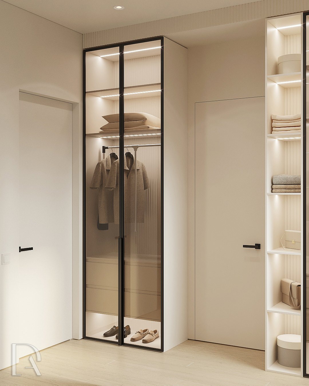 Гардеробная при мастер-спальне 5,9 м2