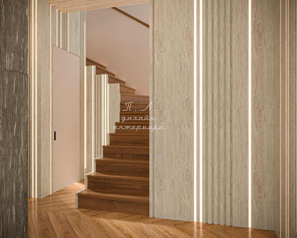 Дизайн интерьера загородного дома в КП Репино-Вилладж