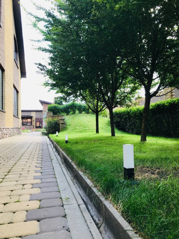 Уличный ландшафтный светодиодный светильник Черный IP54 1536 TECHNO LED