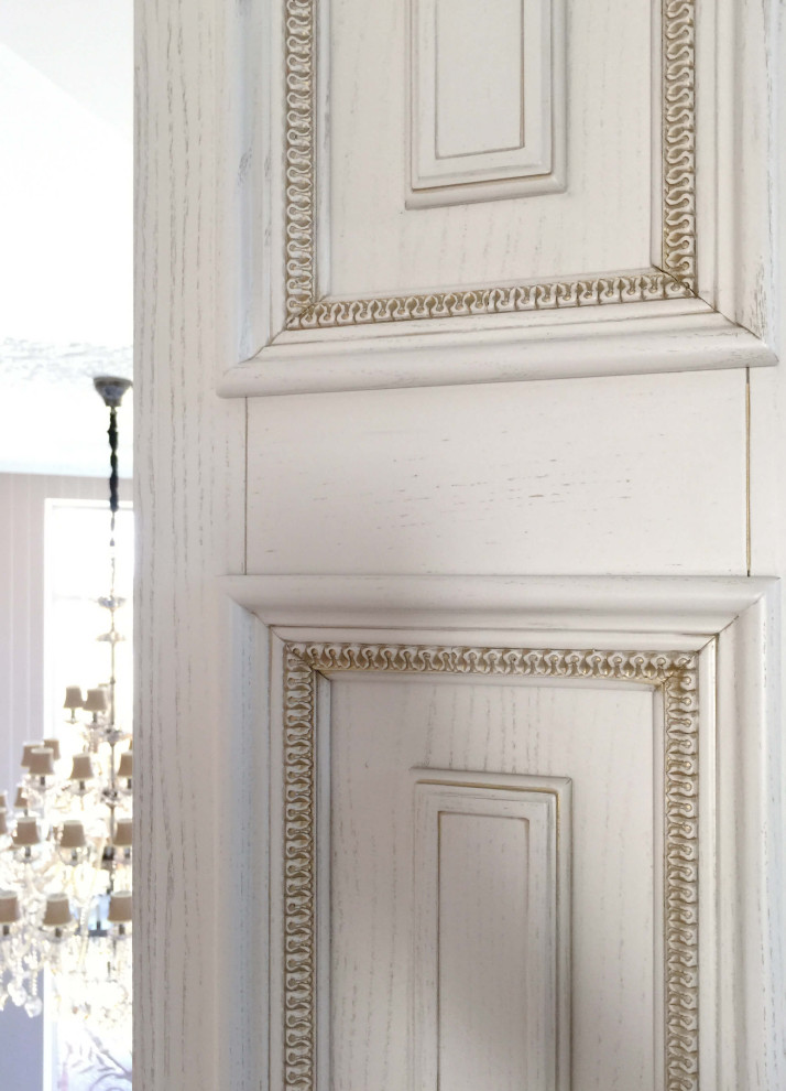 Дизайн интерьера дома в классическом стиле. Реализованный проект.