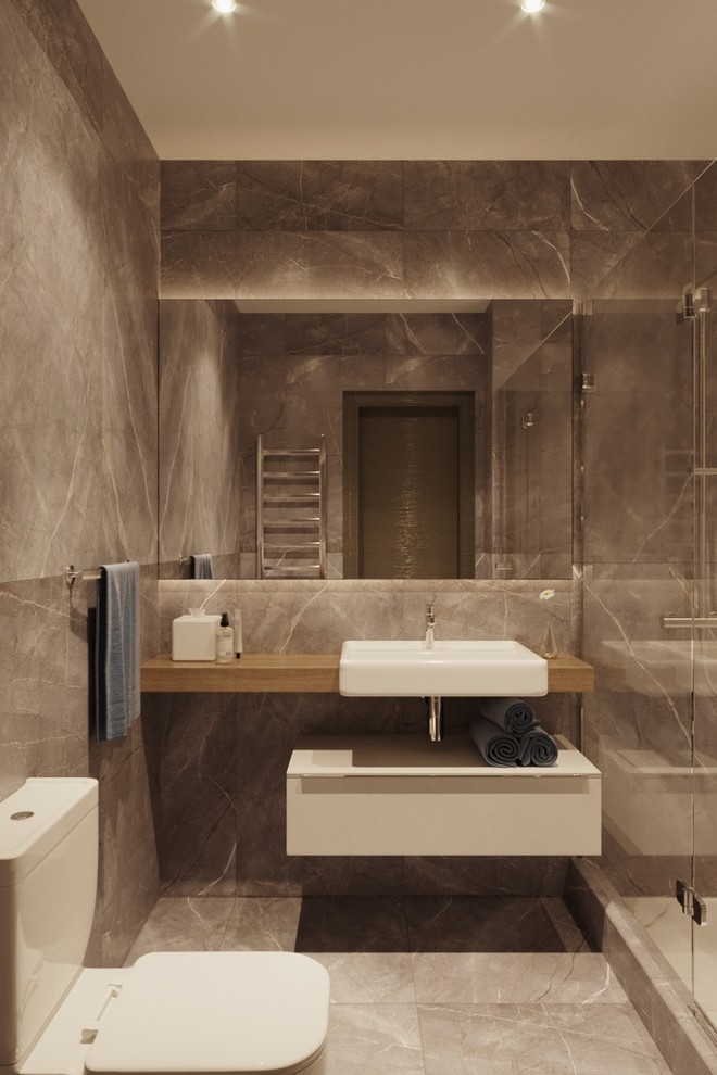 Дизайн - проект двухуровневой 4 к.кв 100 м2 в ЖК "Изумрудный"