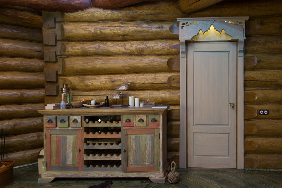 Обложка проекта: Русская баня с восточной комнатой отдыха