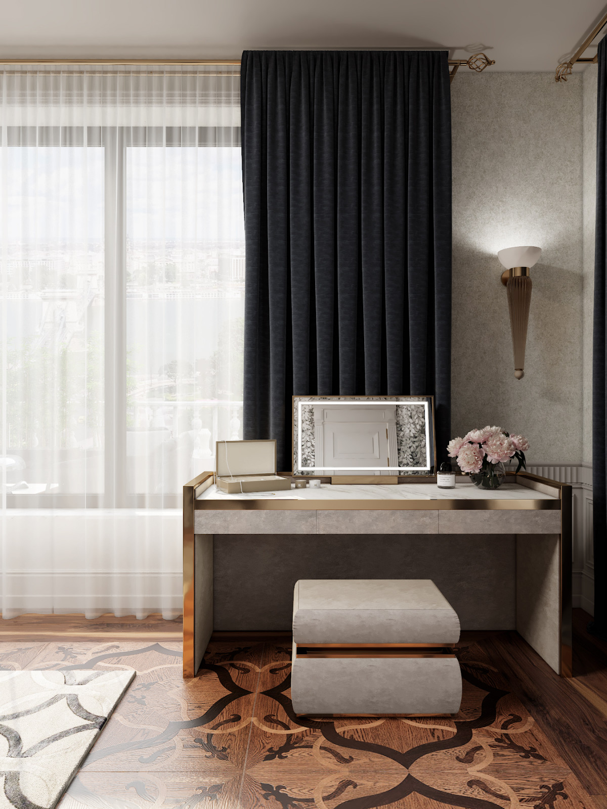 The color of the earth