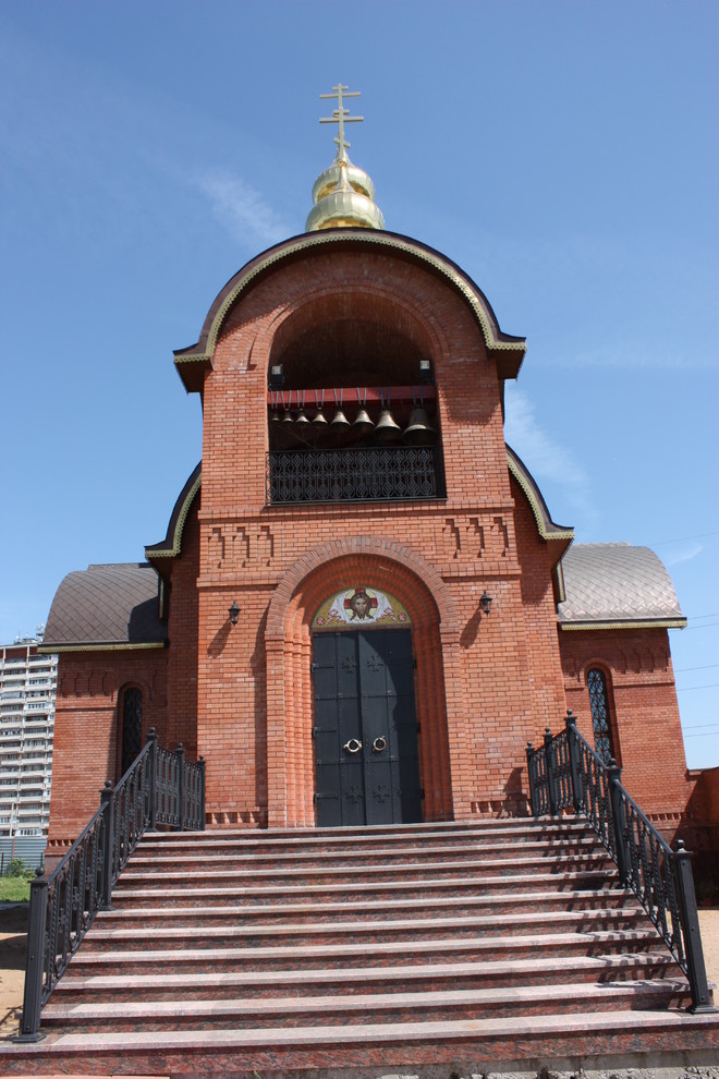 Обложка проекта: Иконостас в храме Пирогово.Московская область.