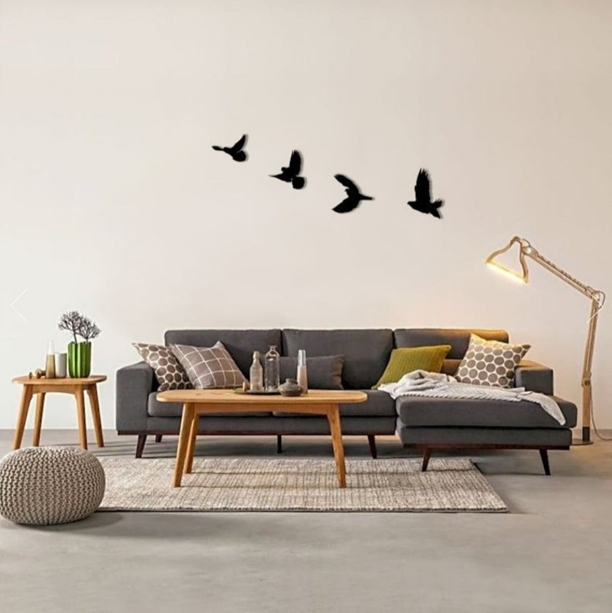 Настенный металлический декор