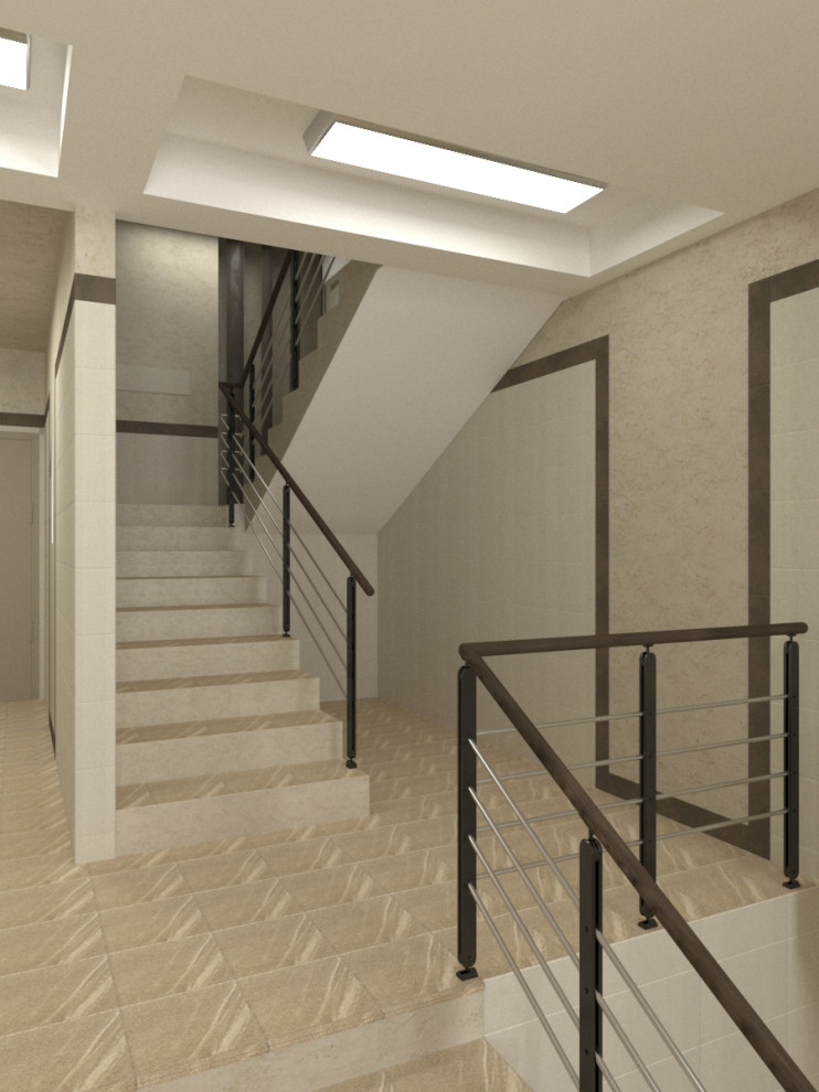 Визуализации подъезда в Печатниках