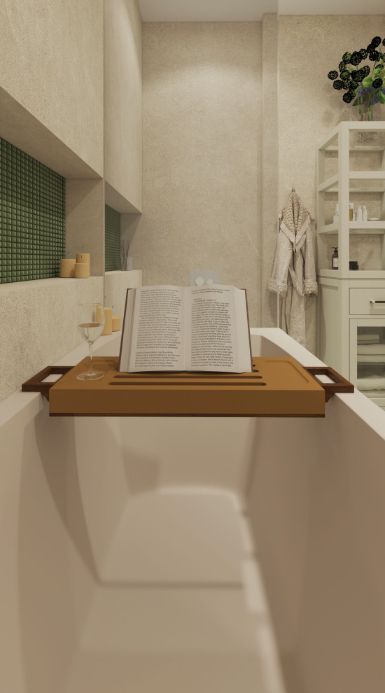 Проект квартиры с "загородным мотивом"