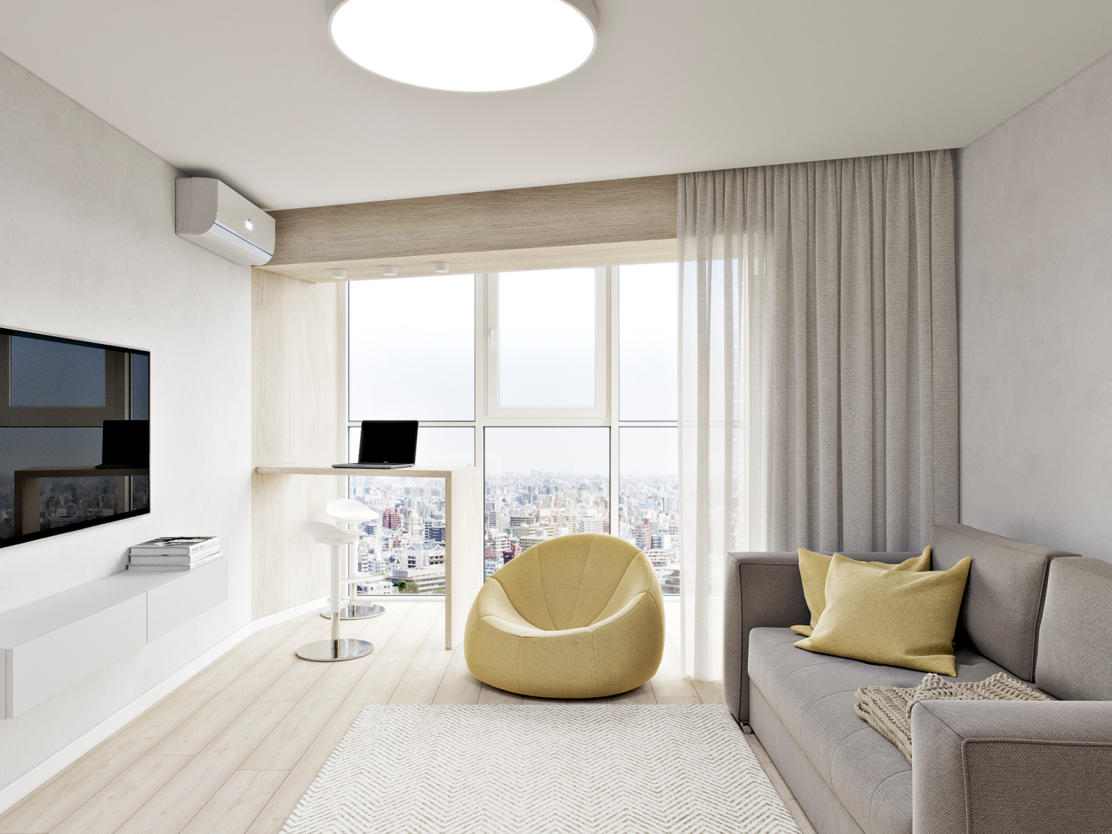 Проект квартиры с детским санузлом