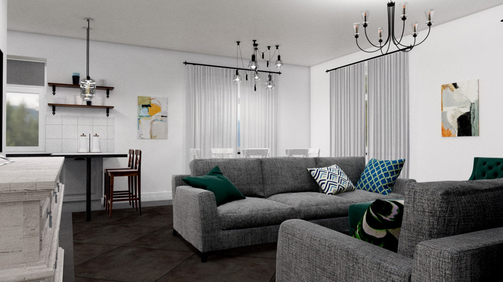 Таунхаус в 3 этажа