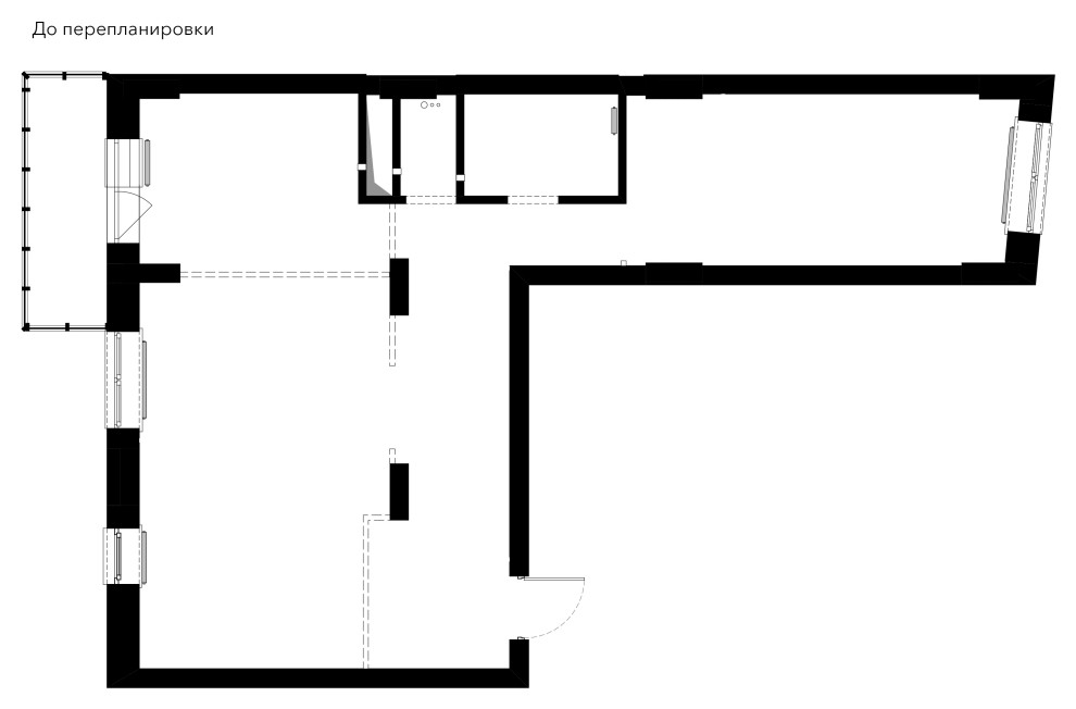 Квартира на Подмосковной. Площадь 74м2