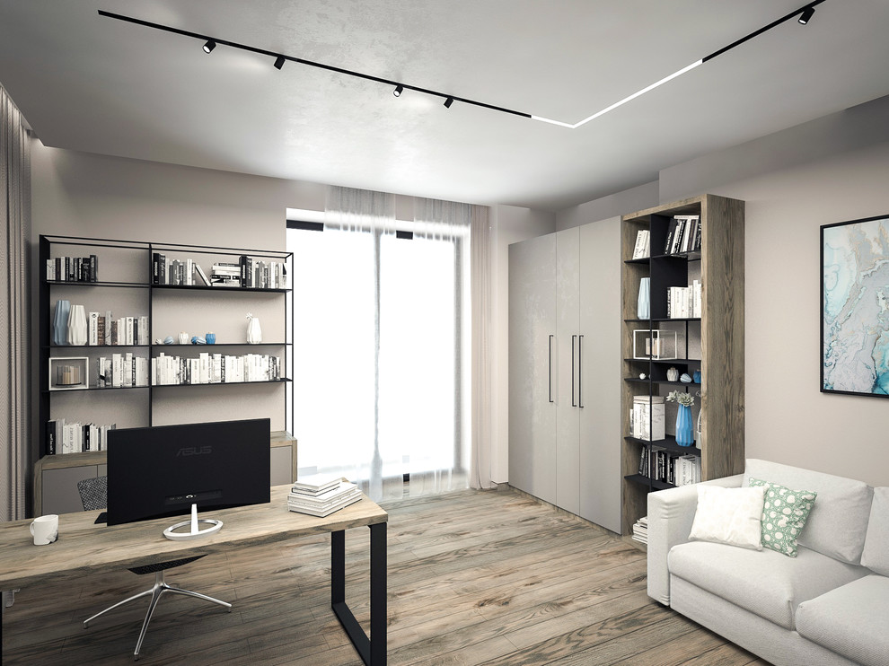 Просторная современная квартира в Москве