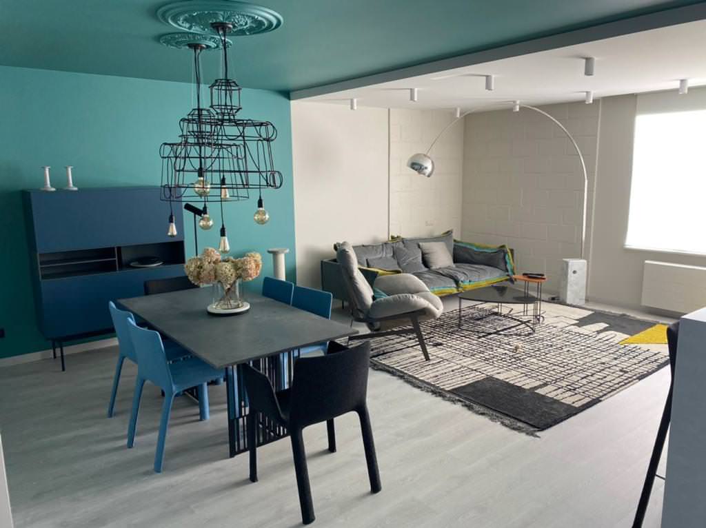 Косметический ремонт в современном стиле со скандинавскими элементами