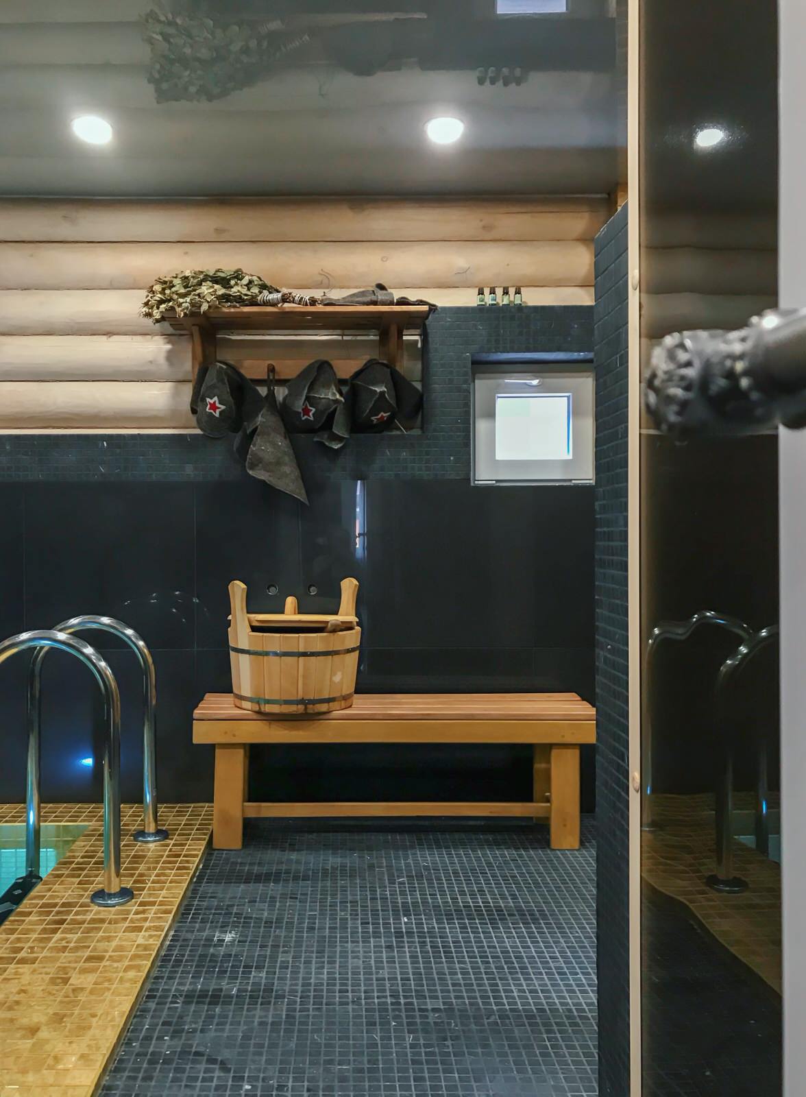 интерьер бани "БАННЫЙ ШИК"