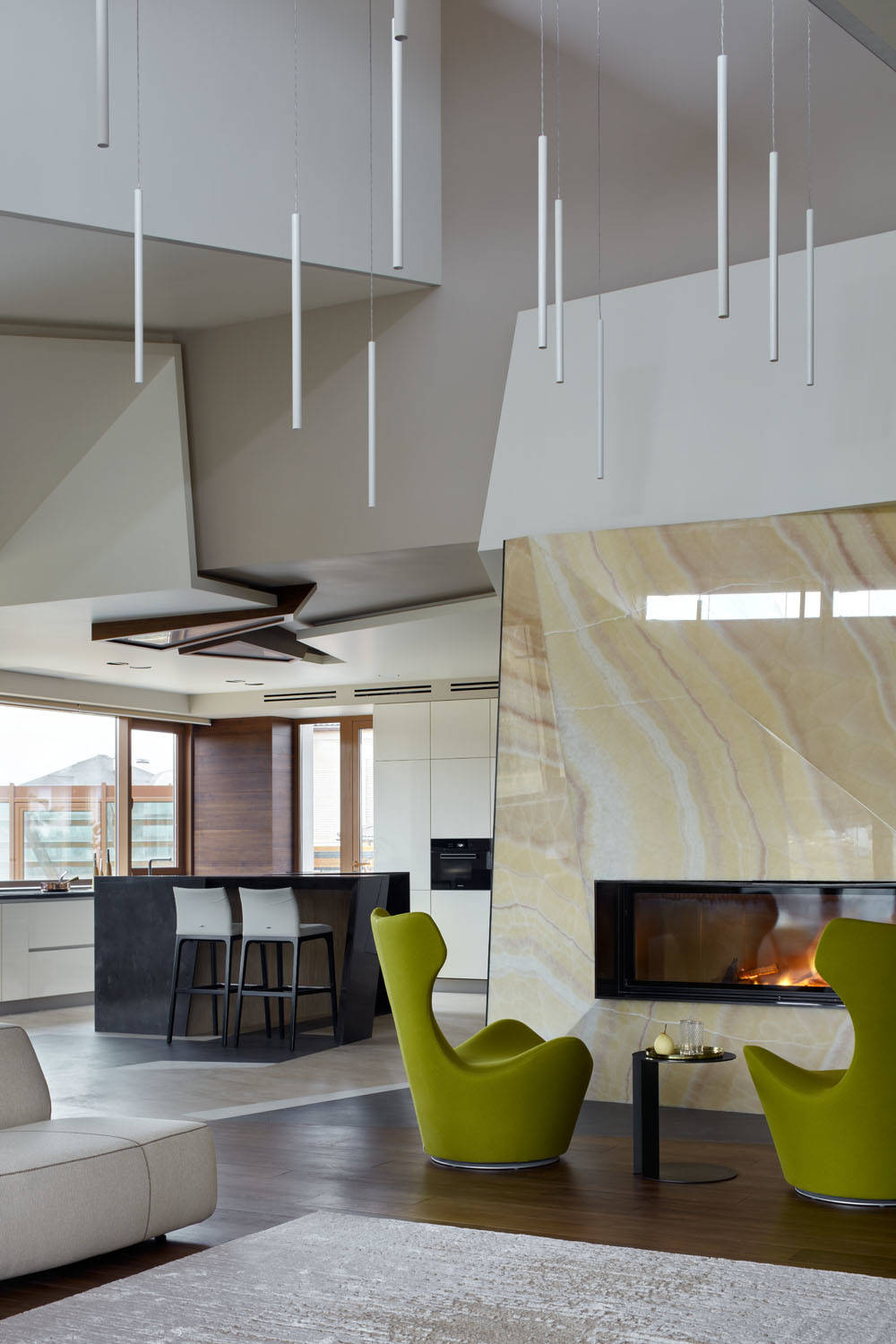 Houzz тур: Дом в духе деконструктивизма — в Подмосковье