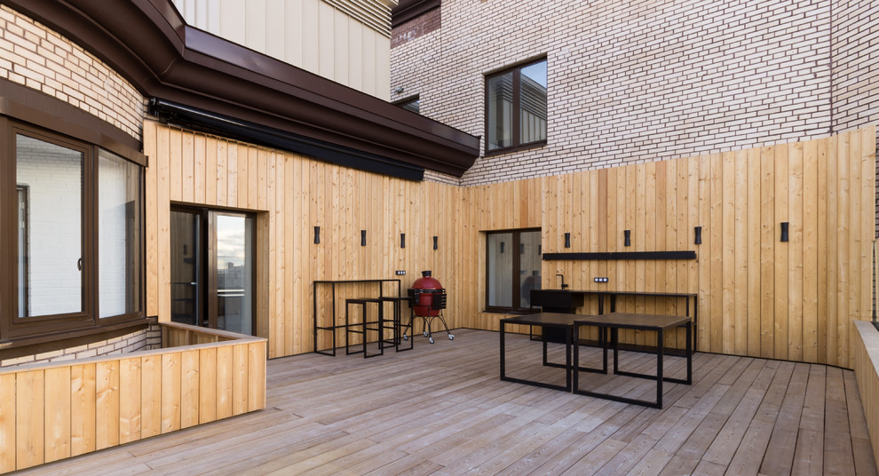 Обложка проекта: Терраса в квартире на Фермском ш.