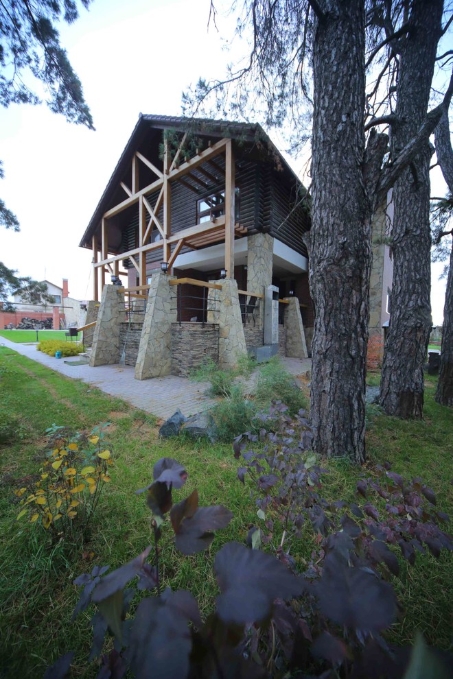 Особняк  площадью  507 м.кв.  в  п.Царевщина.  г.Самара