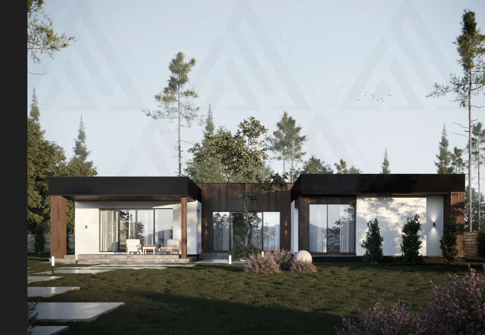 ДОМ В СТИЛЕ ХАЙ ТЕК