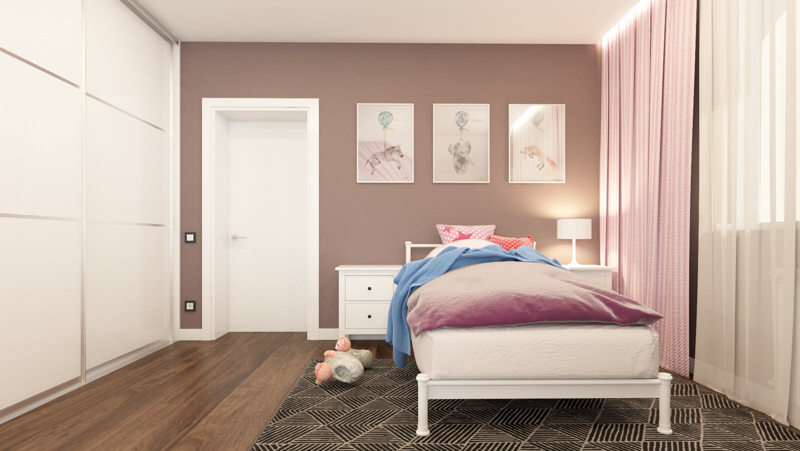 Детская для девочки в частном доме LYAPIDO