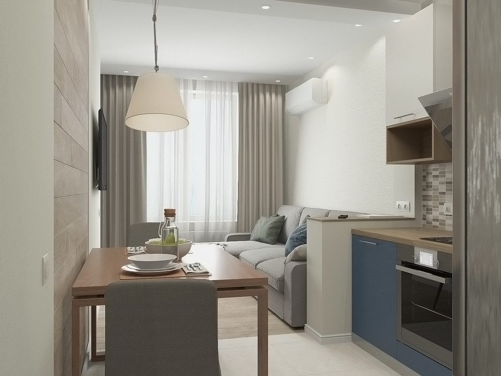 Обложка проекта: Квартира для молодого человека - 43 м