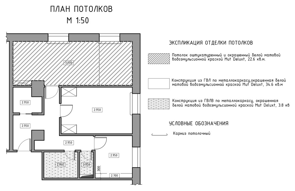 Дизайн-проект интерьера квартиры 60 кв.м.