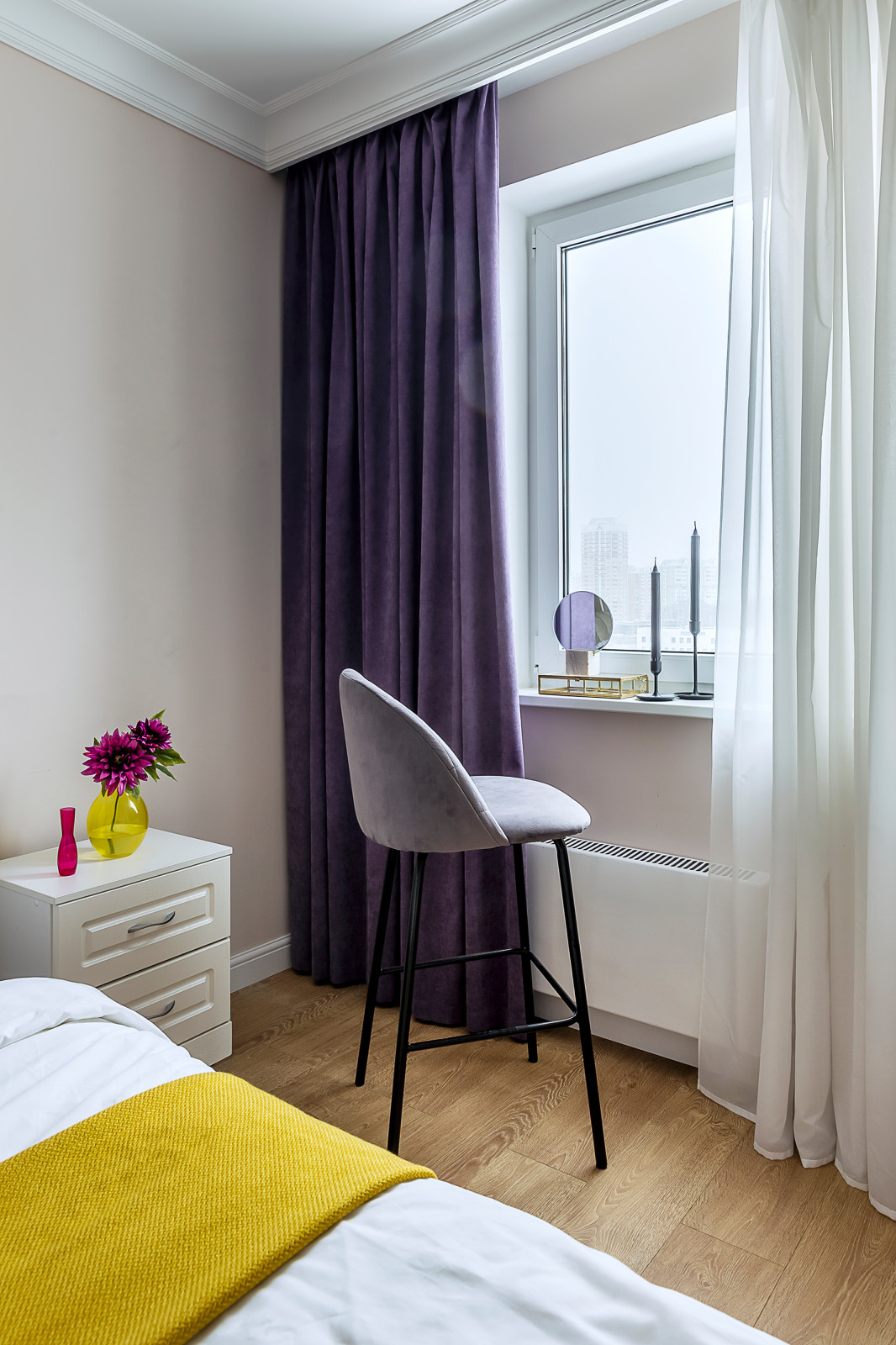 Реализованный проект квартиры 58 кв.м г. Москва