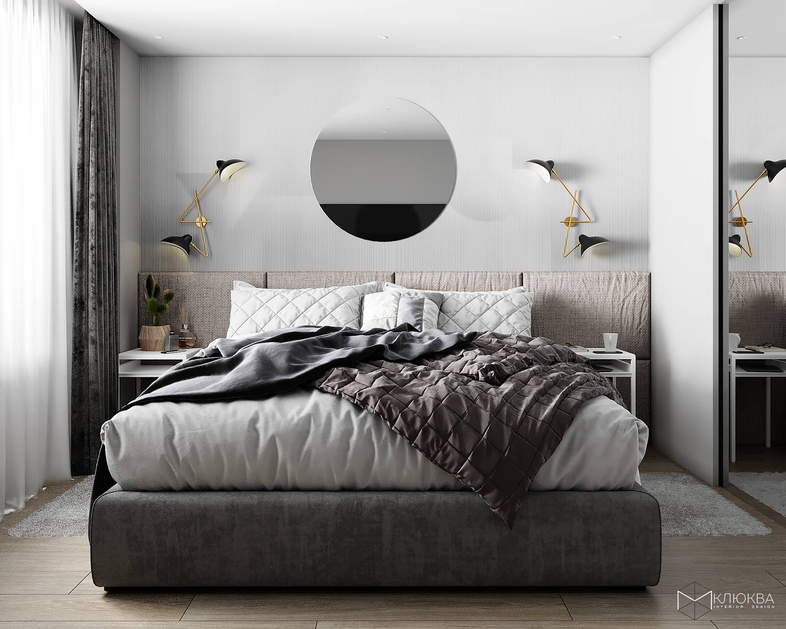 Проект квартиры 60 кв.м  г. Москва