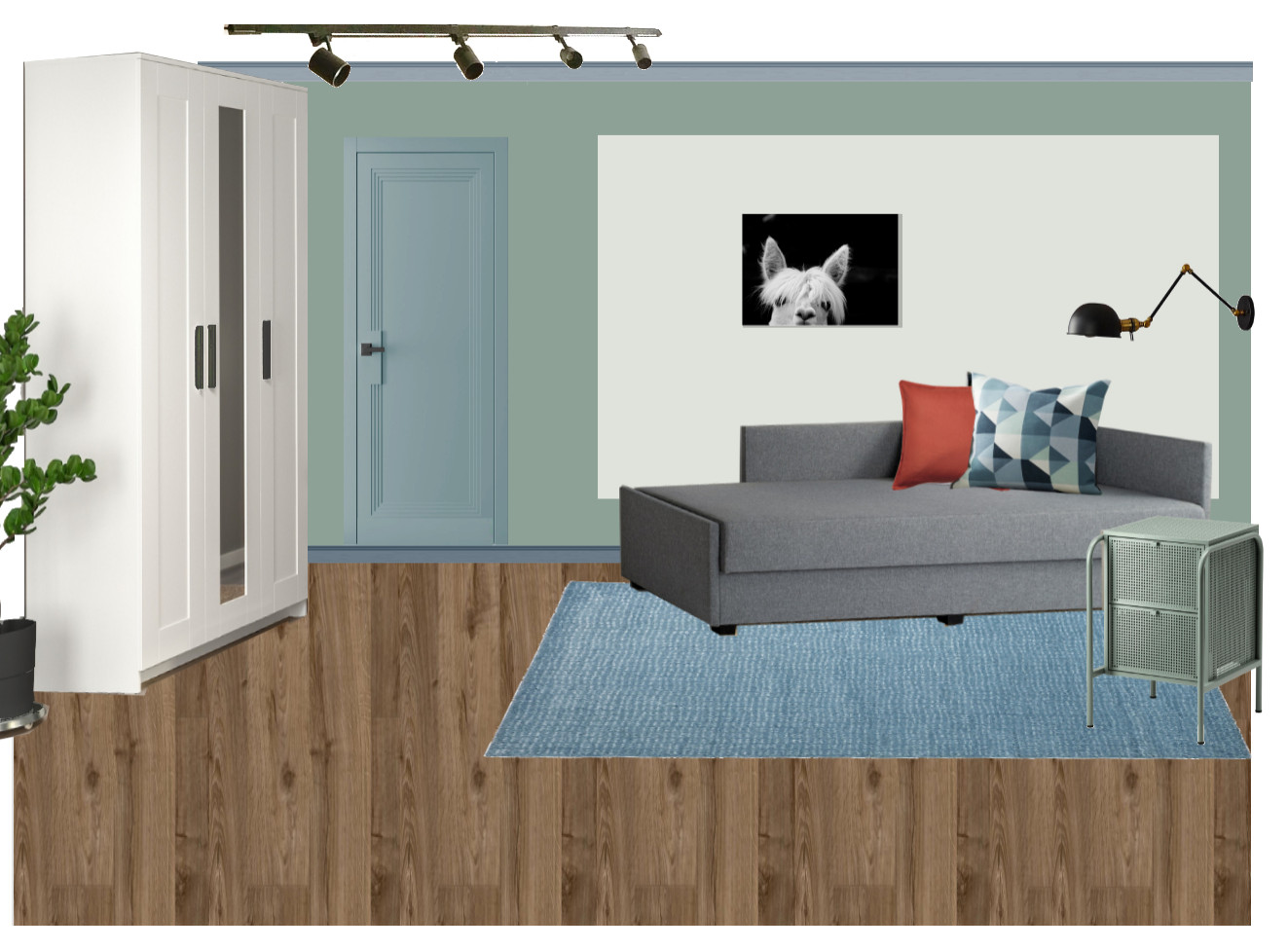 Квартира с творческой душой.