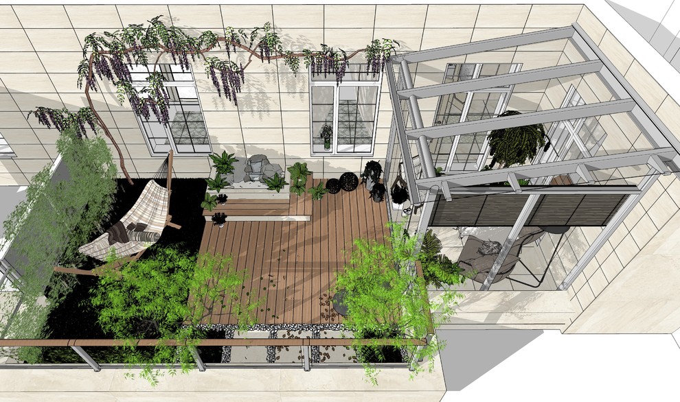 Терраса на крыше