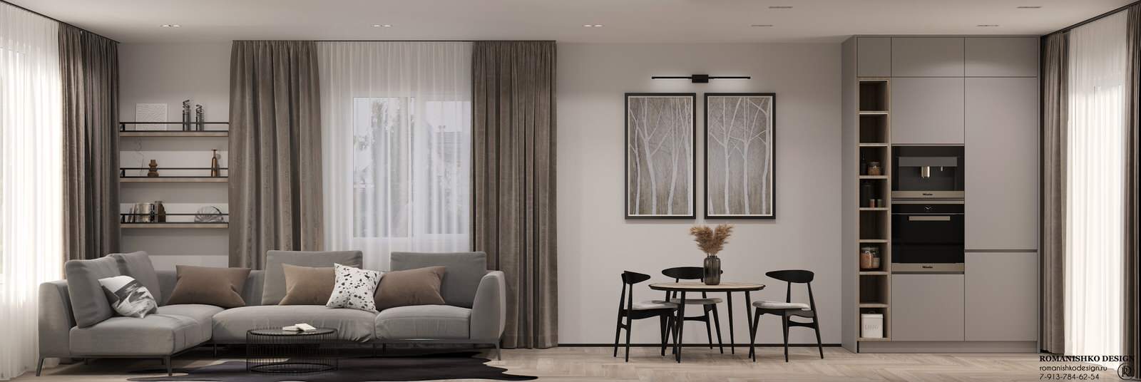 Дизайн частного дома от компании "УДачный дом"