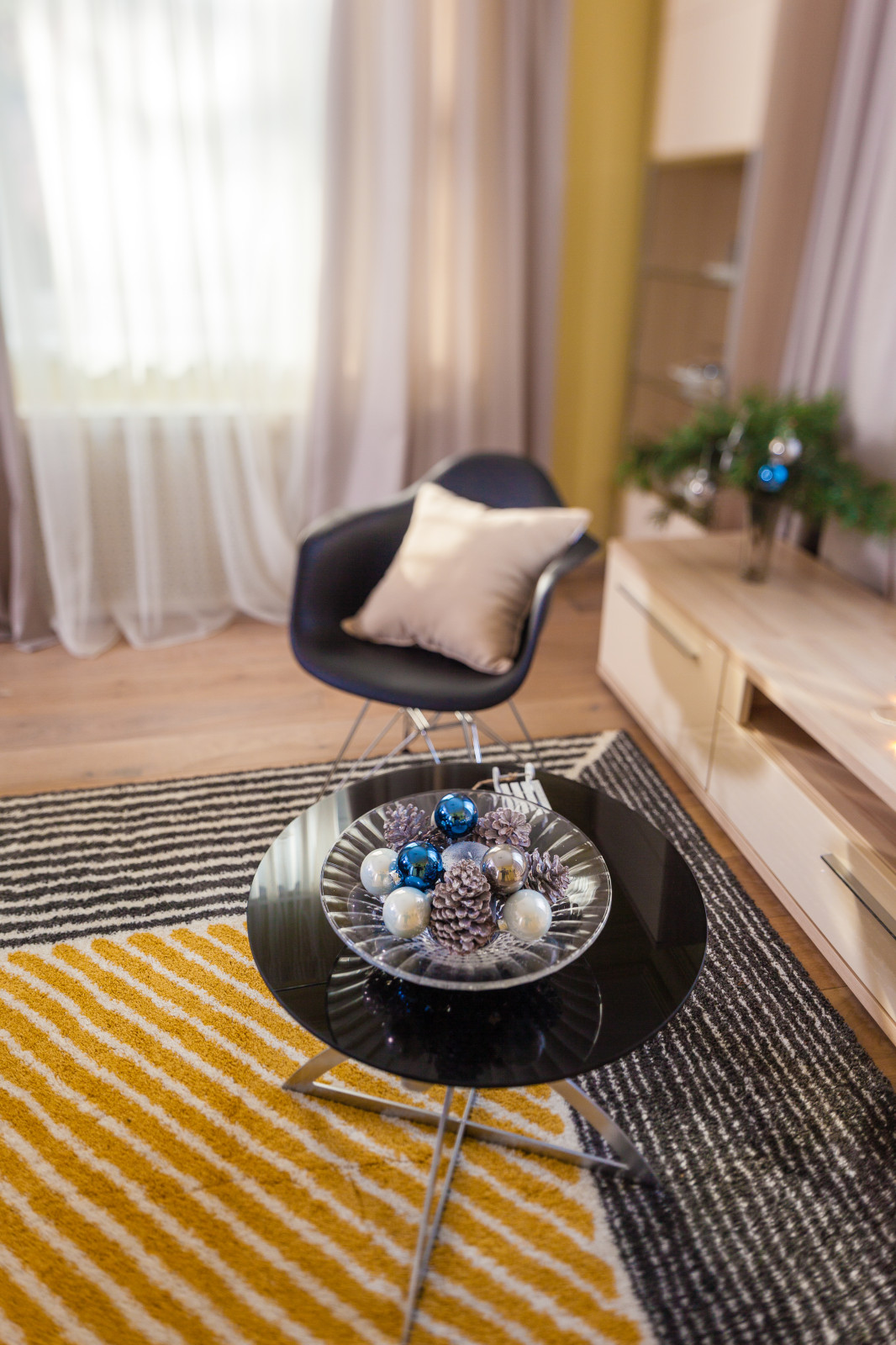 Гостиная на контрастах для программы "Фазенда" Первый Канал