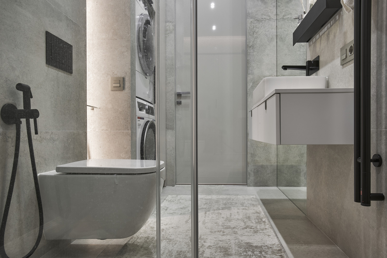 Душевая комната 5,3 кв.м. 2020 г. Фото.