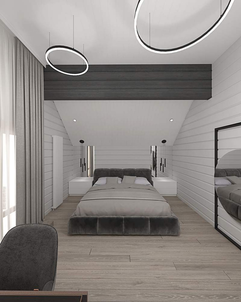 Дизайн интерьеров деревянного дома