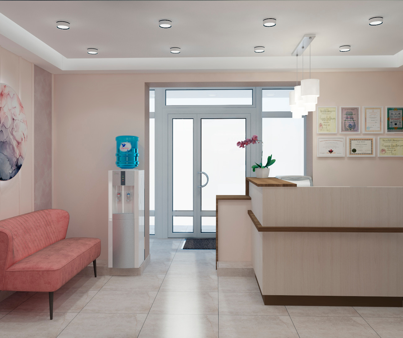 холл стоматологии