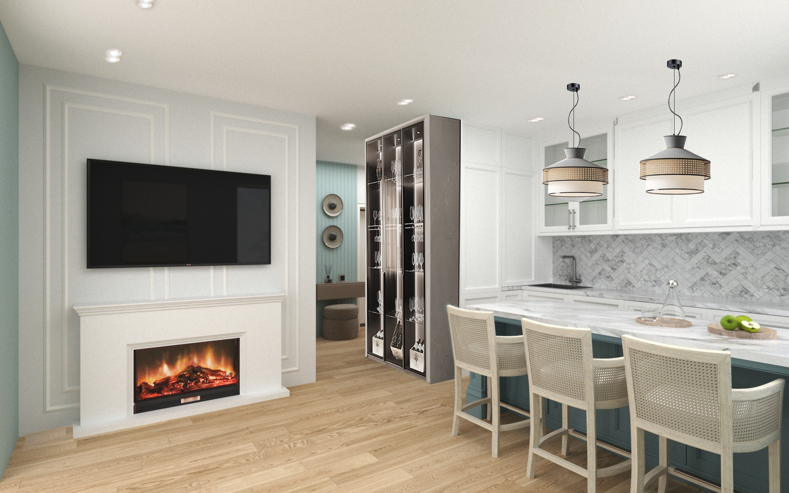 Голубая гостиная