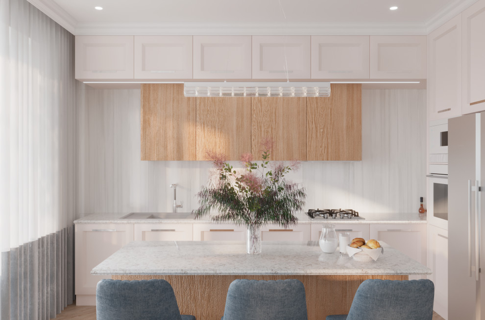 Дизайн интерьера двухэтажного дома 120 кв.м.