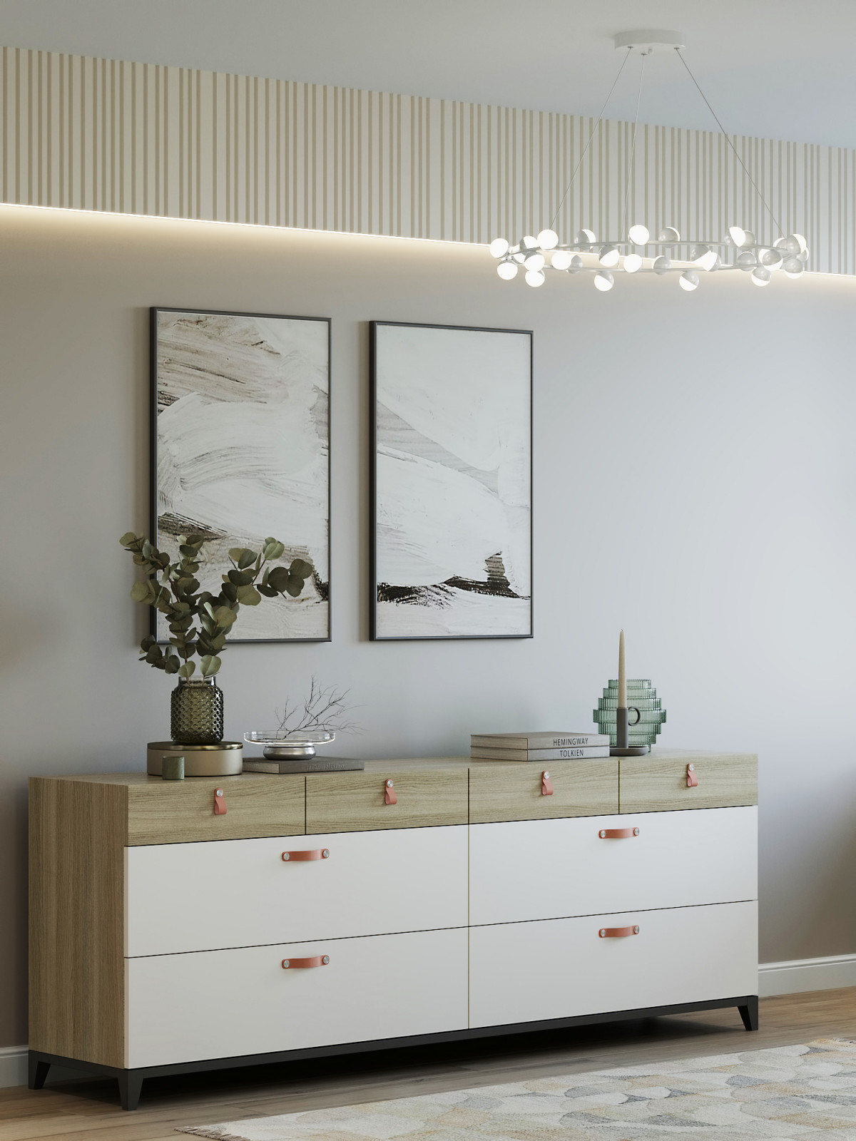 Проект квартиры в ЖК Дом на набережной