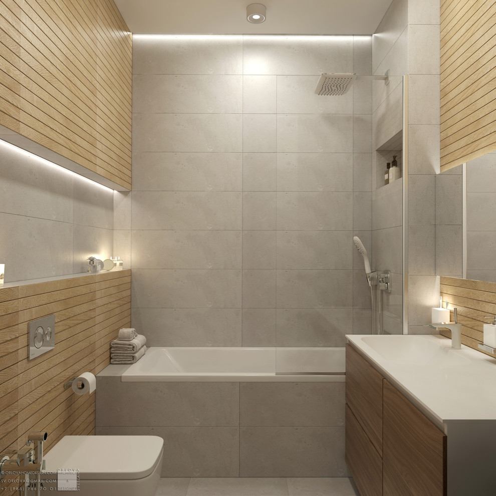 ДИЗАЙН-ПРОЕКТ КВАРТИРЫ В ОЛИМПИЙСКОЙ ДЕРЕВНЕ 55 м²