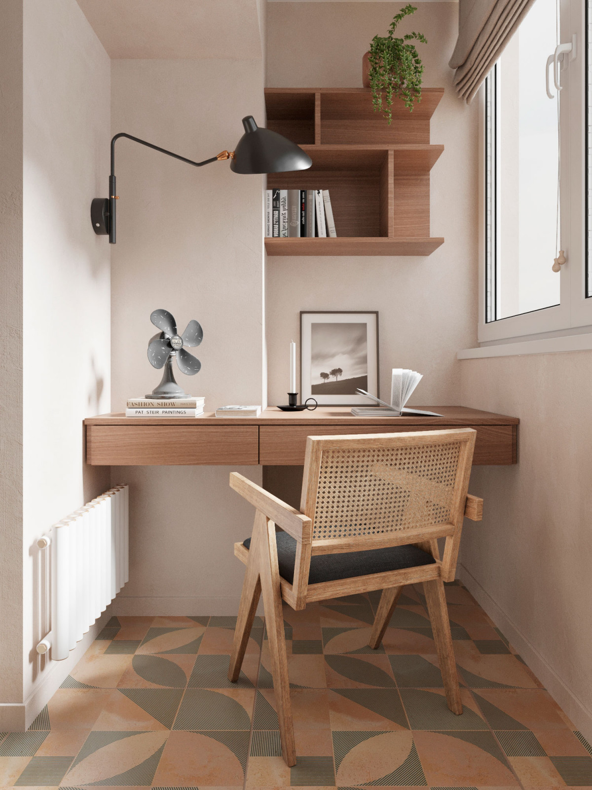 Спальня с лоджией