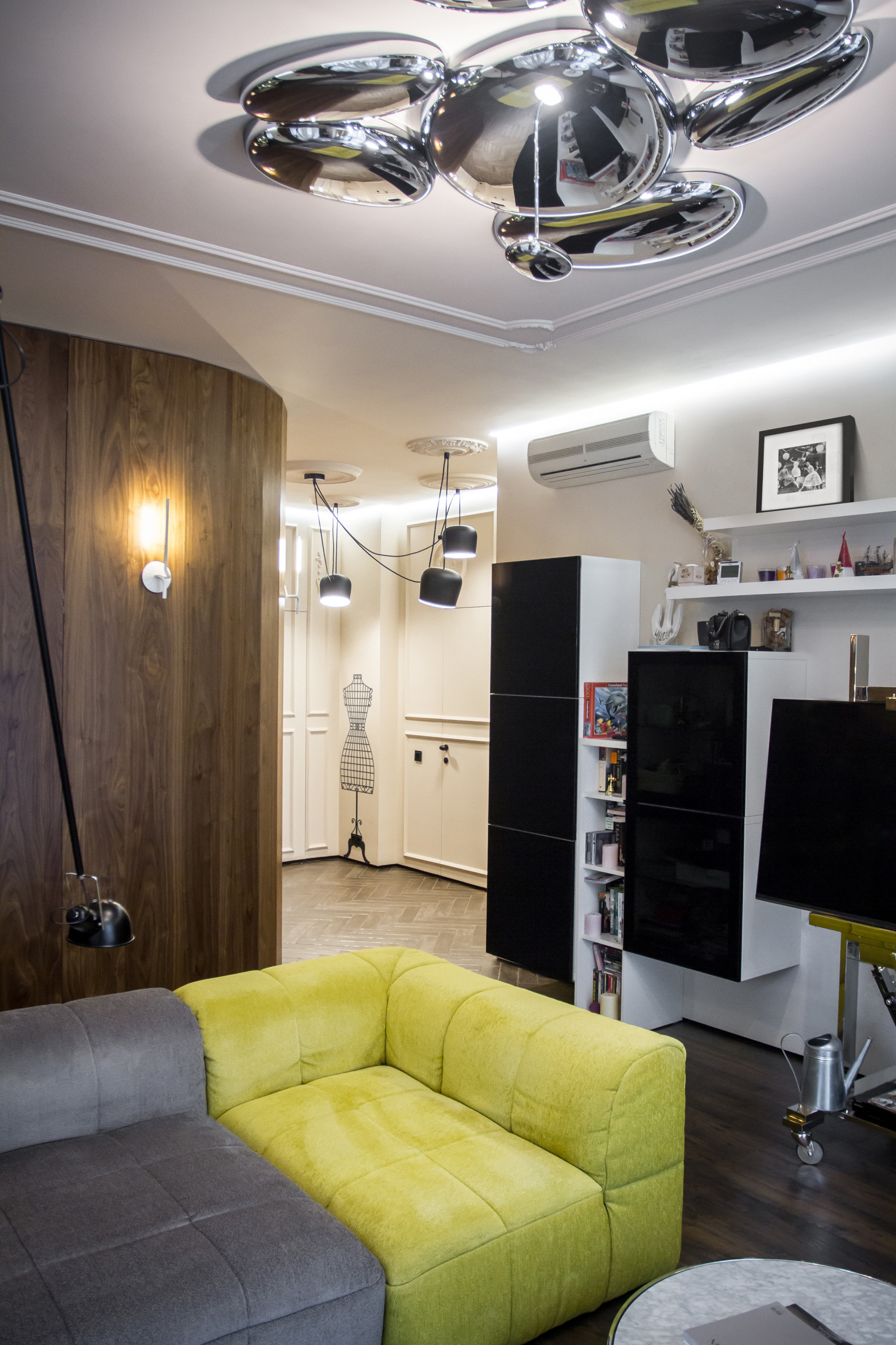 Houzz тур: Эклектичная квартира для молодоженов