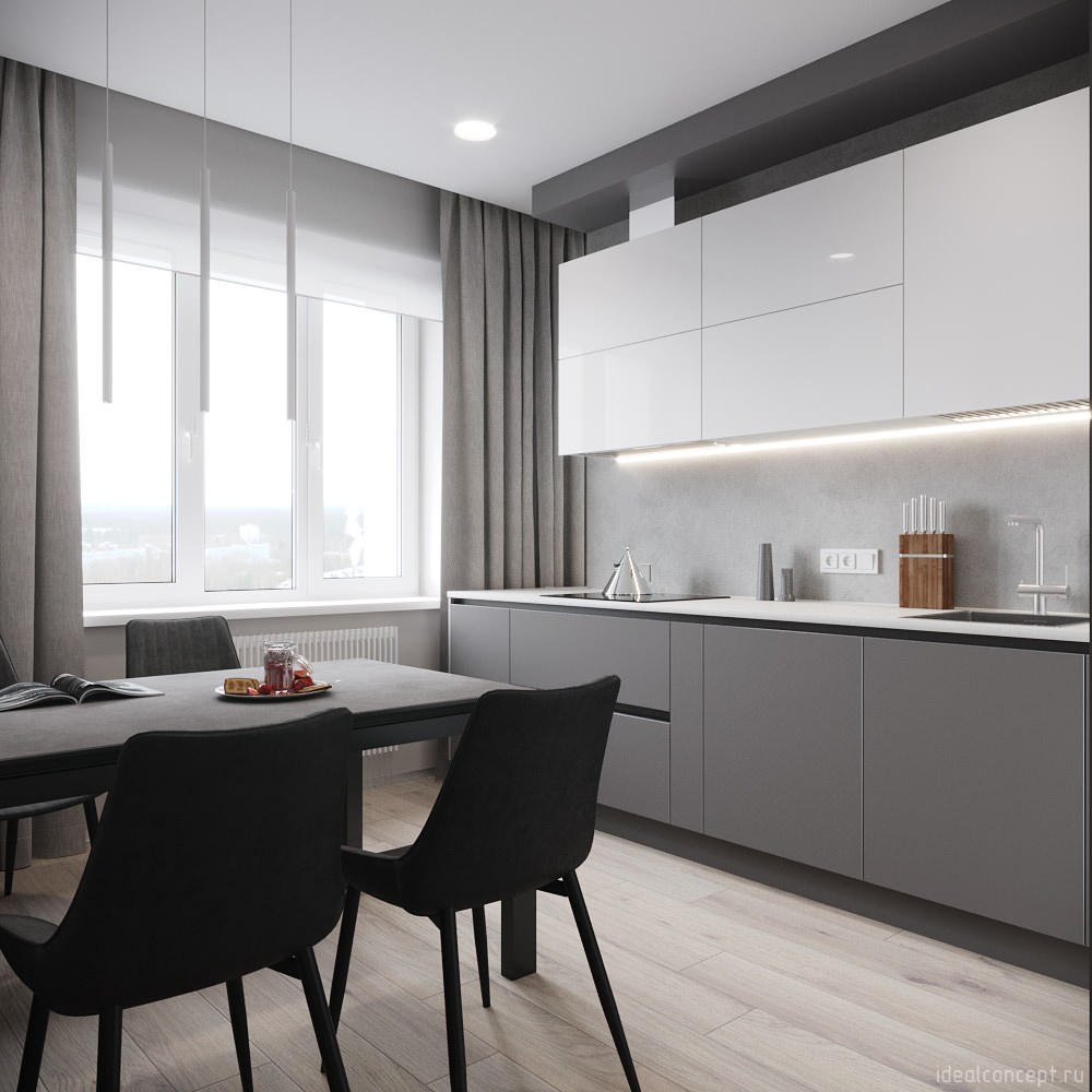 Уютный минимализм в Пушкино.