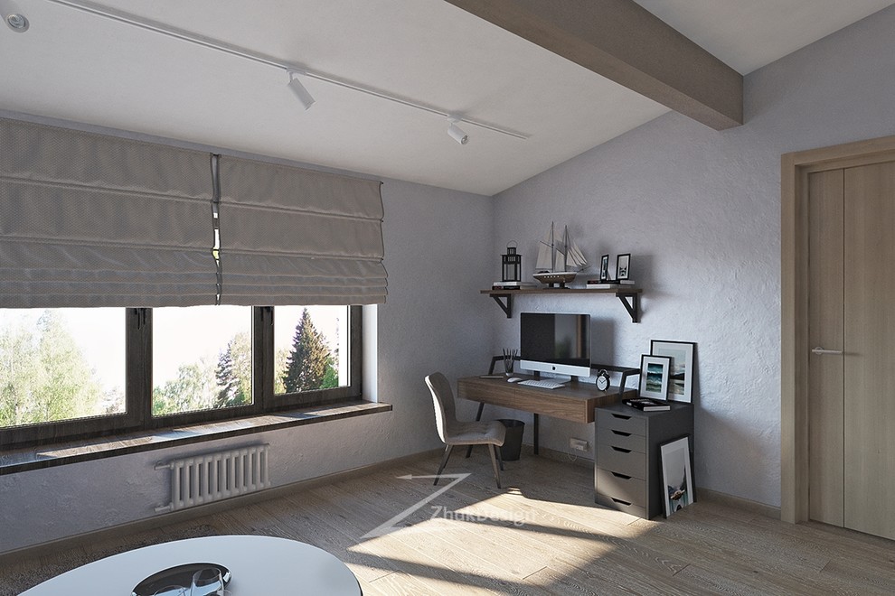 Интерьер загородного дома в современном стиле