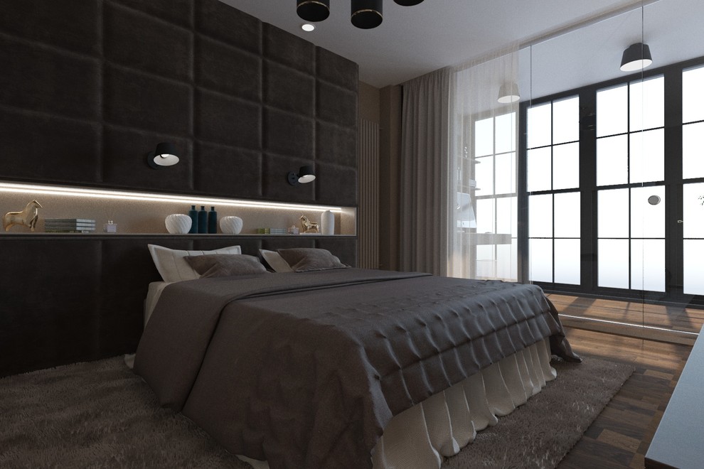 ГОРОДСКАЯ БЕРЛОГА В СОВРЕМЕННОМ СТИЛЕ