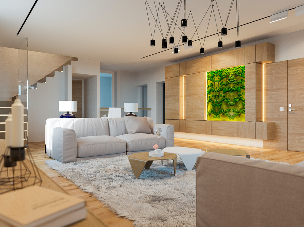 Интерьер гостиной на ул. Римской в г. Хабаровске