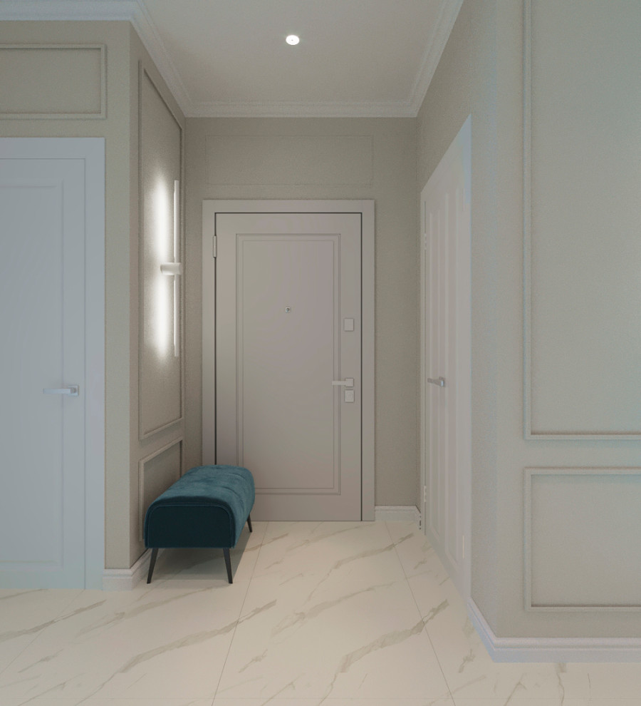 Квартира в стиле неоклассика в ЖК FAMILIA