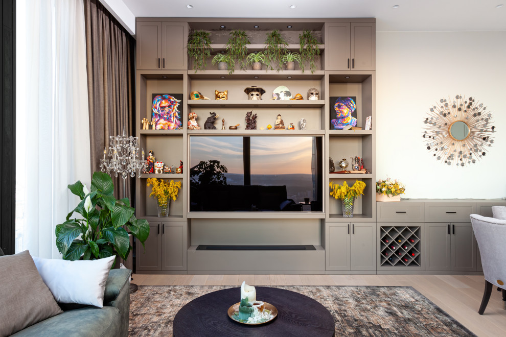 Дизайн проект апартаментов в Neva Towers