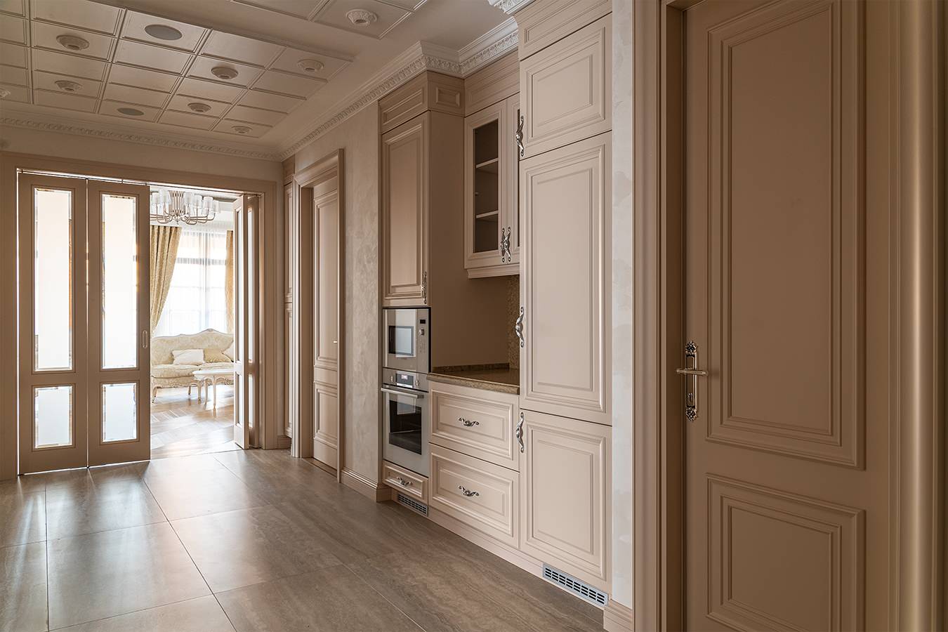 Мебель на заказ для светлой квартиры