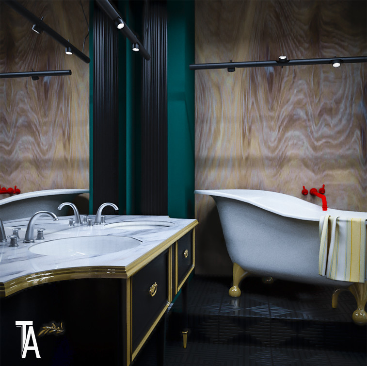 ИНТЕРЬЕР ПЯТИКОМНАТНОЙ КВАРТИРЫ