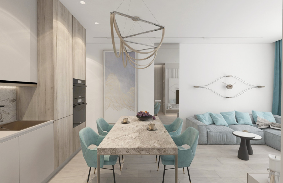 Бирюзовый минимализм