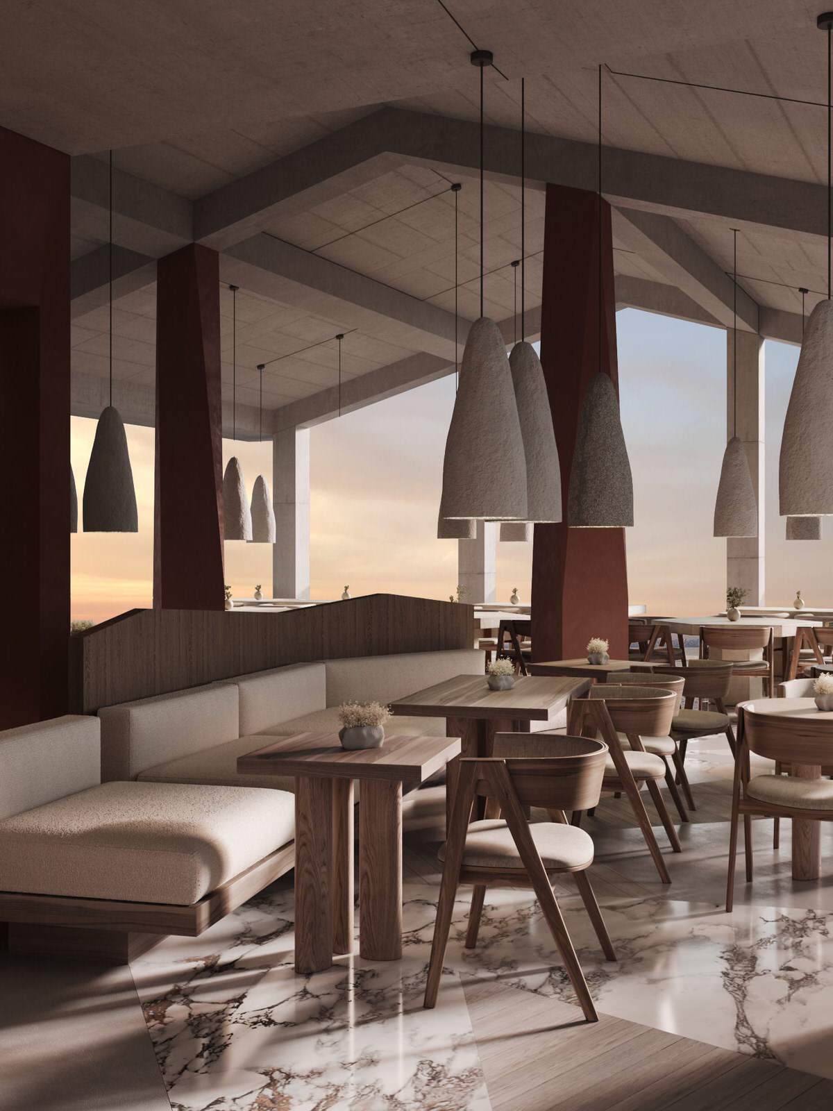 Ресторан спа отеля, г. Бар, Черногория