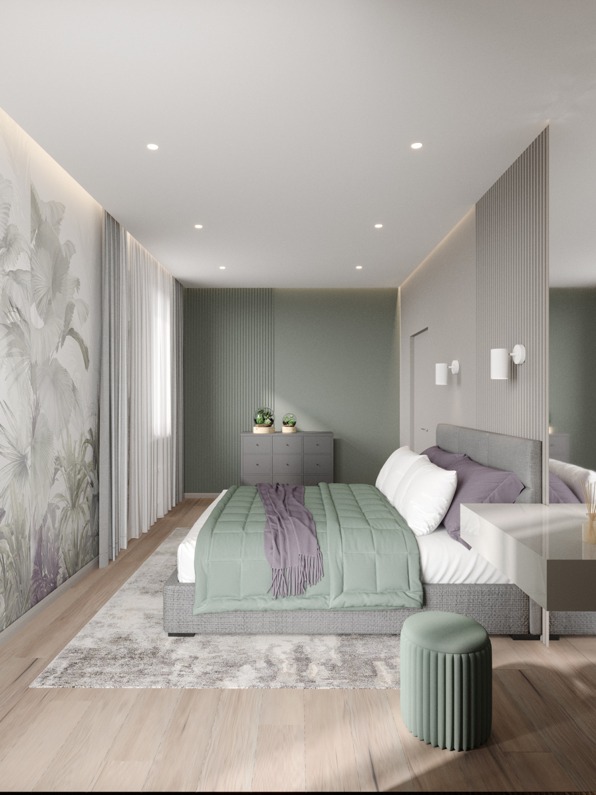 Дизайн-проект дома в загородном клубе "Серебряный остров"